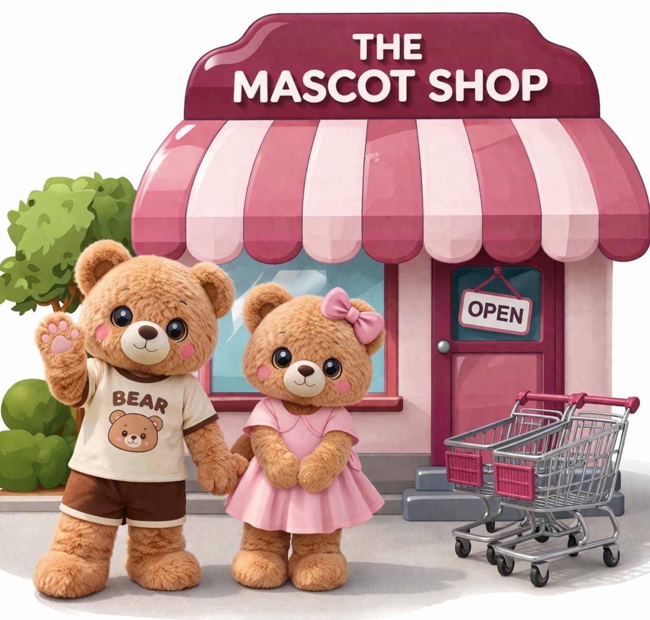 the mascot shop logo